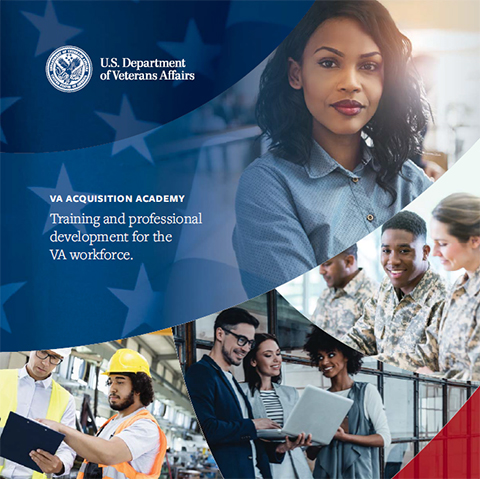 Cover of the general VA Acquisition Academy brochure